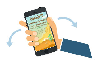 Retina ready parallax 404 pages